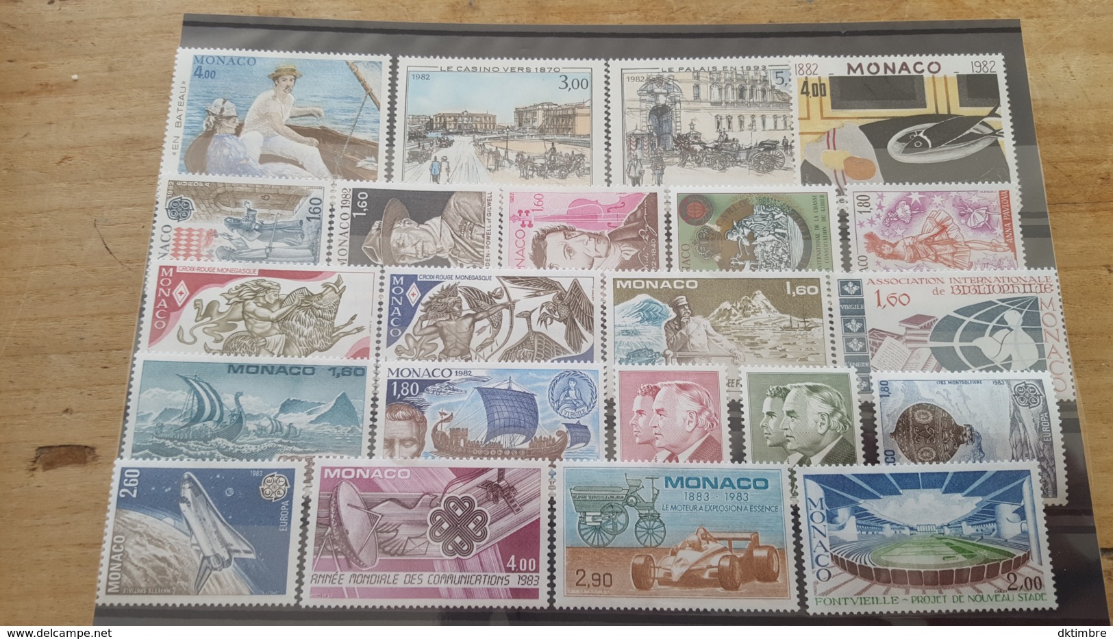 LOT 441007 TIMBRE DE MONACO NEUF** LUXE FACIALE - Collections, Lots & Séries