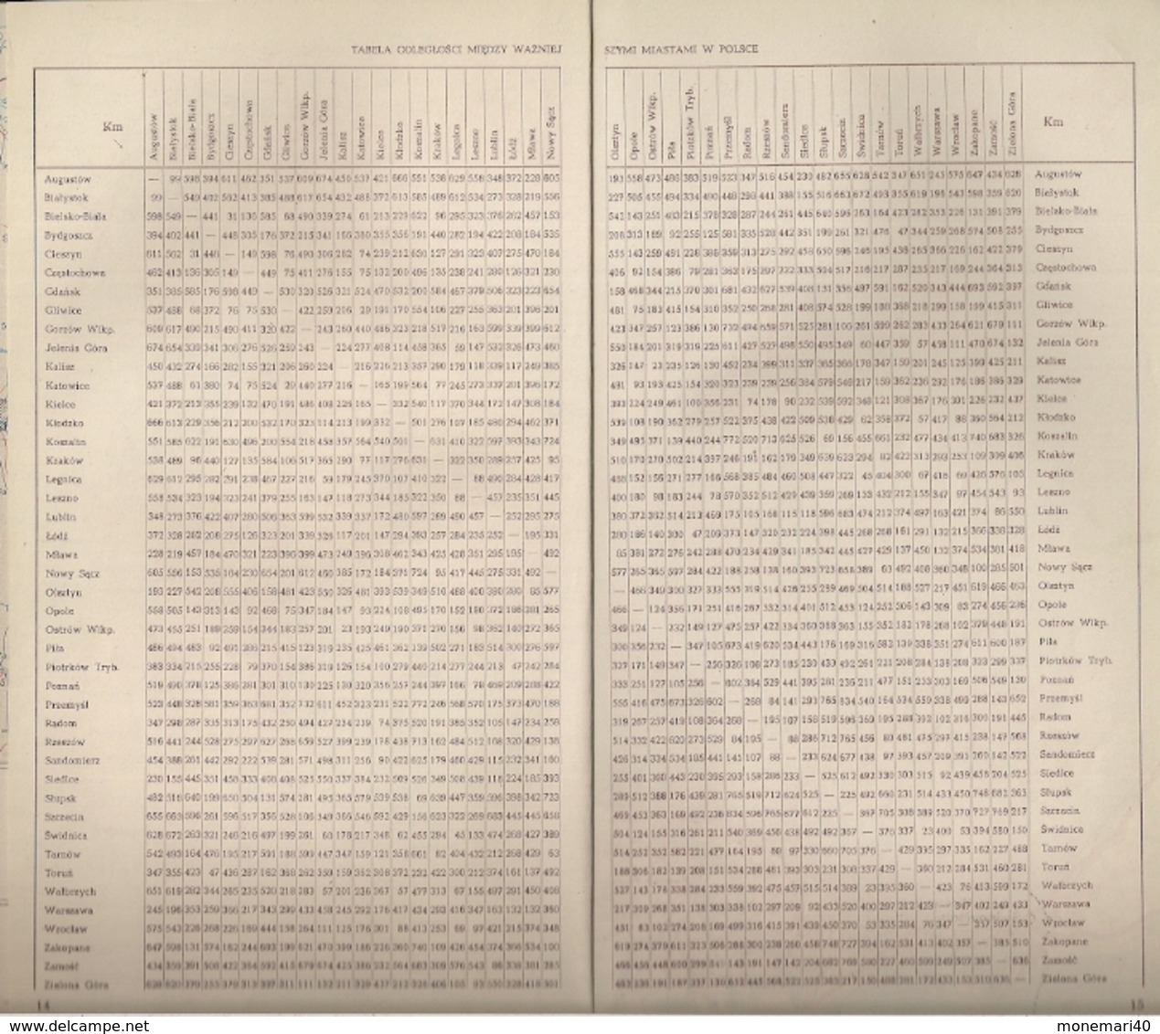 POLOGNE (ATLAS SAMOCHODOWY POLSKI)  - PANSTWOWE PRZDSIEBIORSTWO WYDAWNICTW KARTOGRAFICZNYCH - Kultur