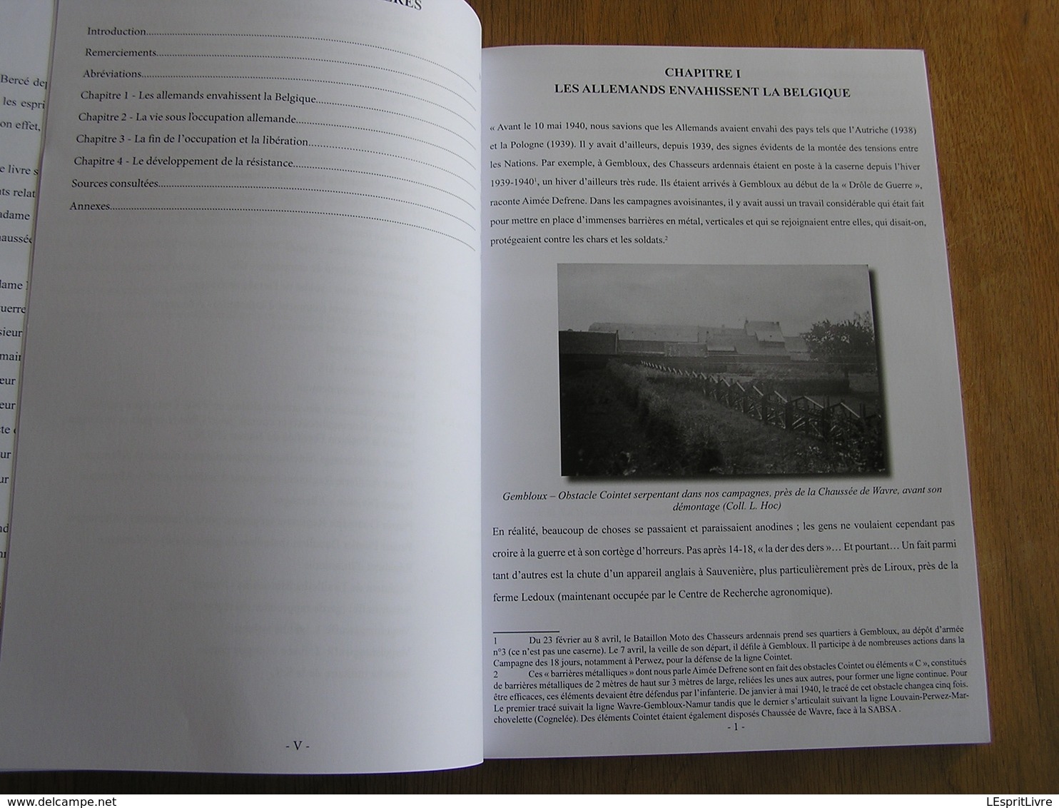 SOUVENIRS DU PAYS DE GEMBLOUX 1940 1945 Régionalisme Brabant Ottignies Gare Guerre 40 45 Résistance Raid Crash Avion - Guerre 1939-45