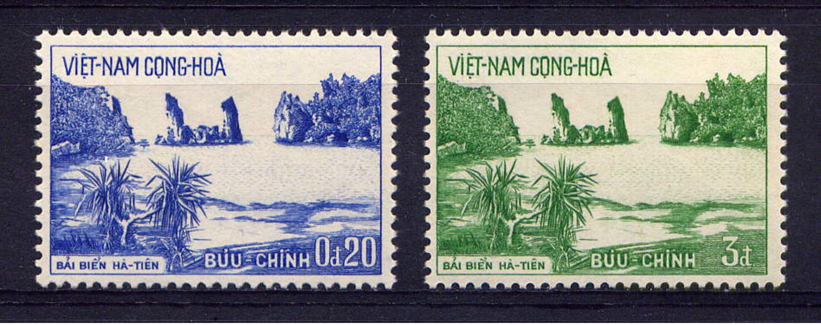 VNS - 245/246** - PLAGE DE HATIEN - Viêt-Nam