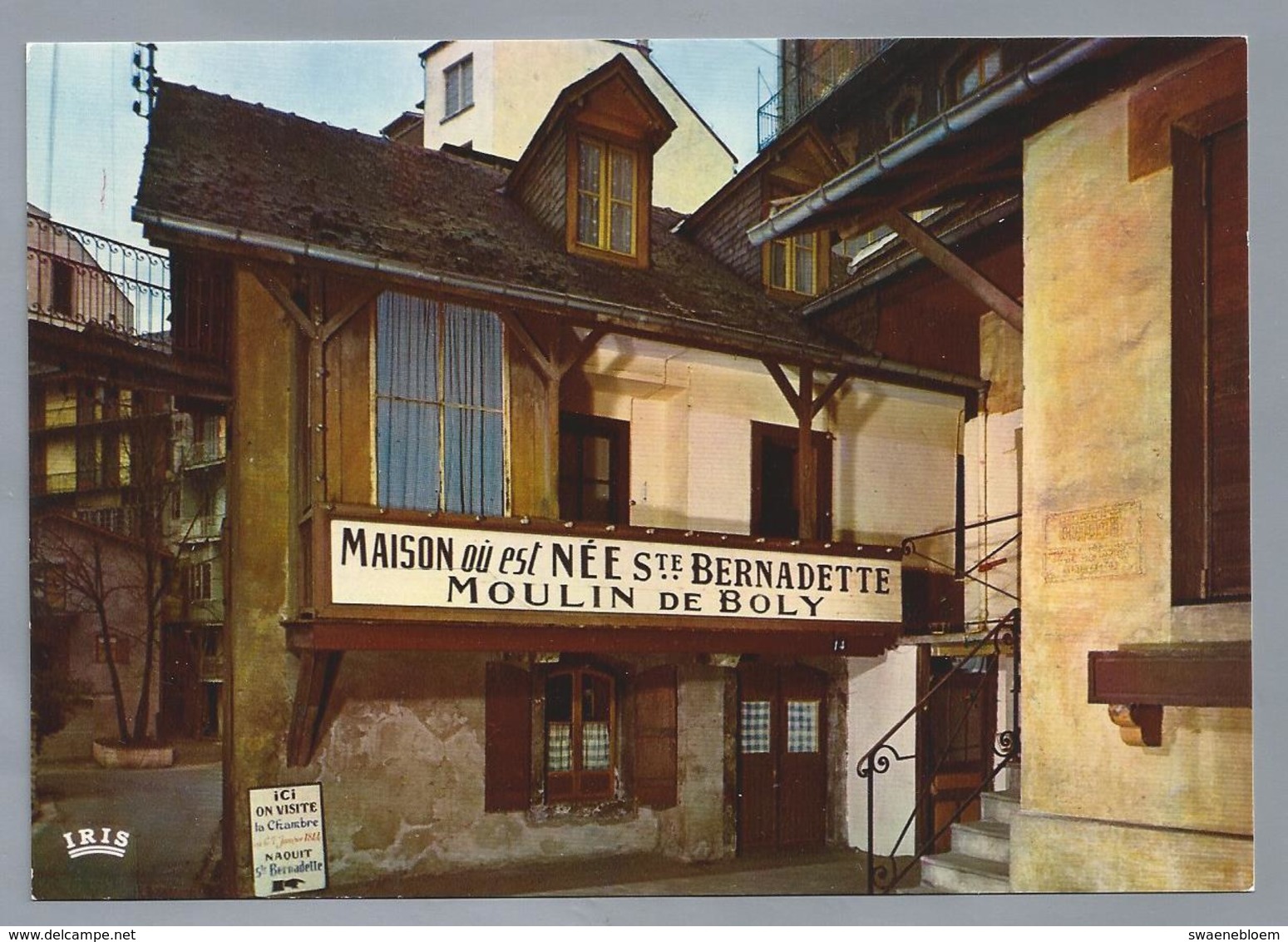 FR.- LOURDES. Maison Natale De Ste Bernadette. Moulin De Boly. - Hotel's & Restaurants