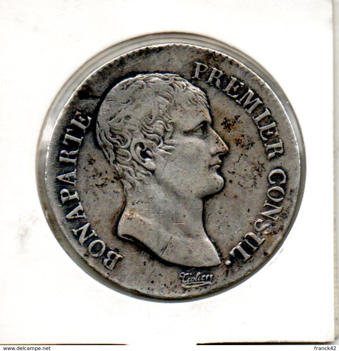 Napoleon Premier Consul. 5 Francs An 12 M - Autres & Non Classés