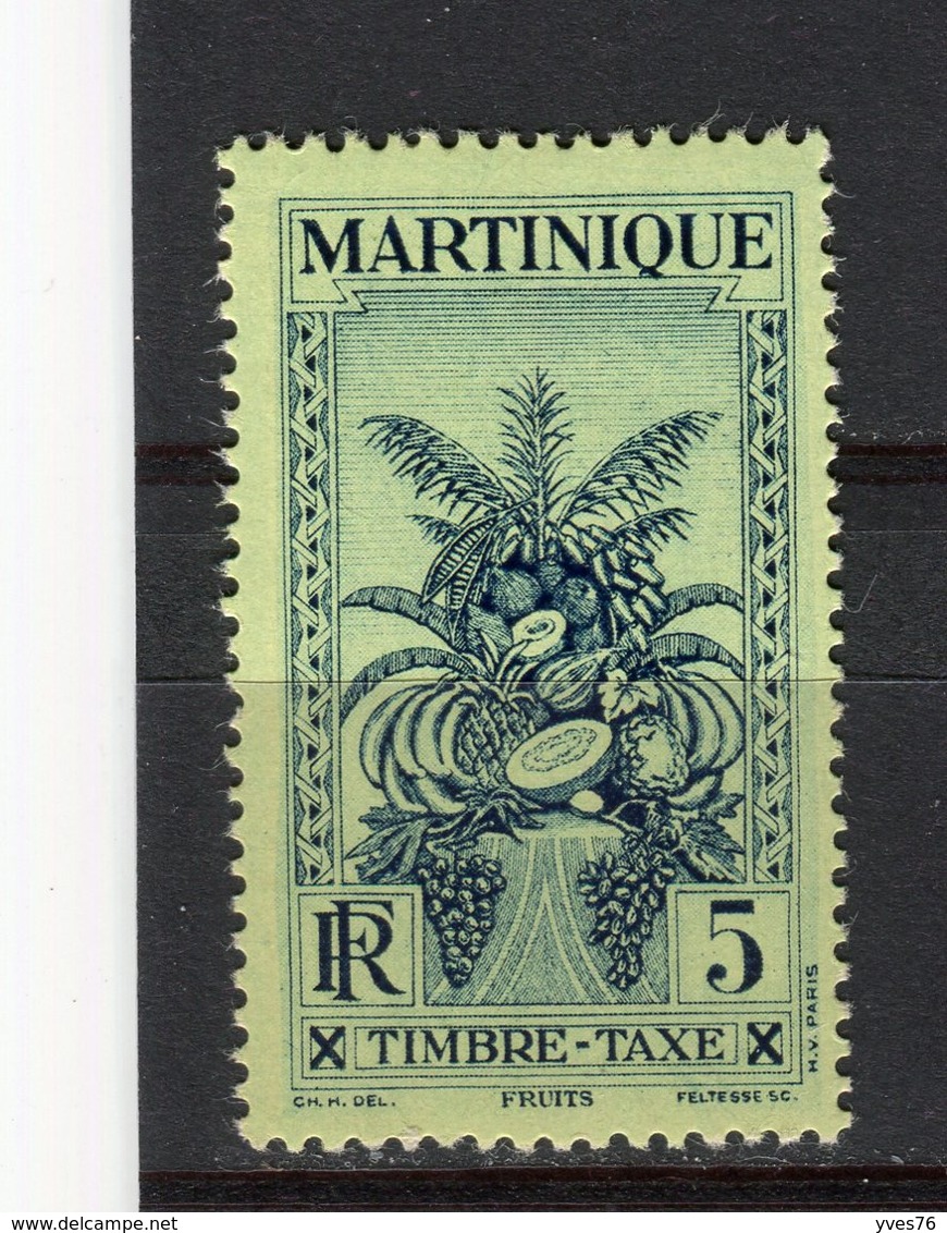 MARTINIQUE - Y&T Taxe N° 12* - Timbres-taxe