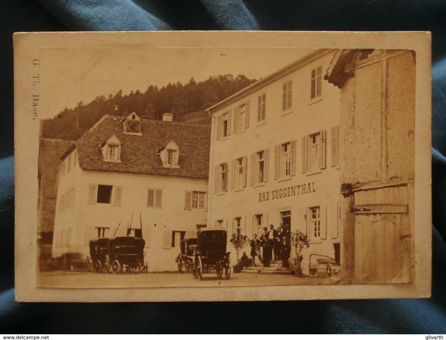 Photo CDV G. Th. Hase Freiburg - Bad Suggenthal (Bade Wurtemberg), Circa 1870-75 L186 - Anciennes (Av. 1900)