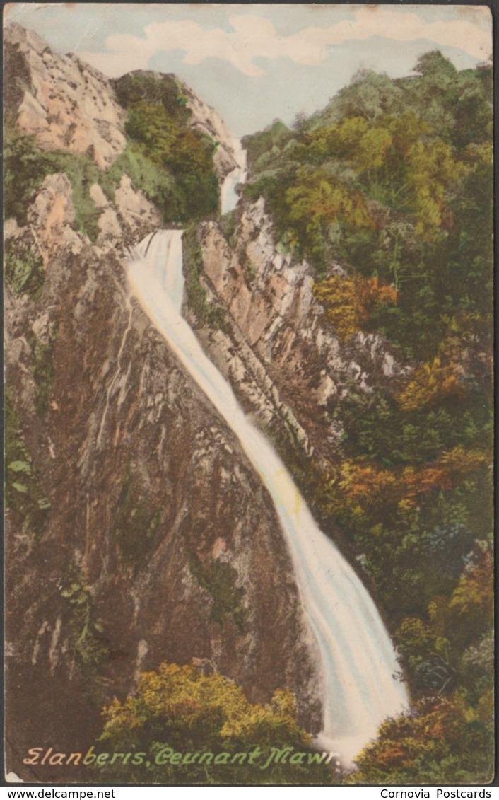 Ceunant Mawr, Llanberis, Caernarvonshire, 1934 - Francis Postcard - Caernarvonshire