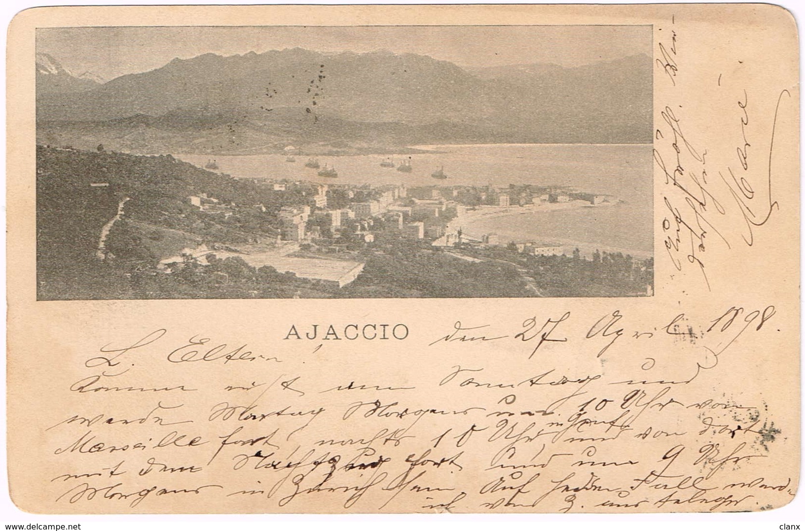 AJACCIO 1898 - Ajaccio