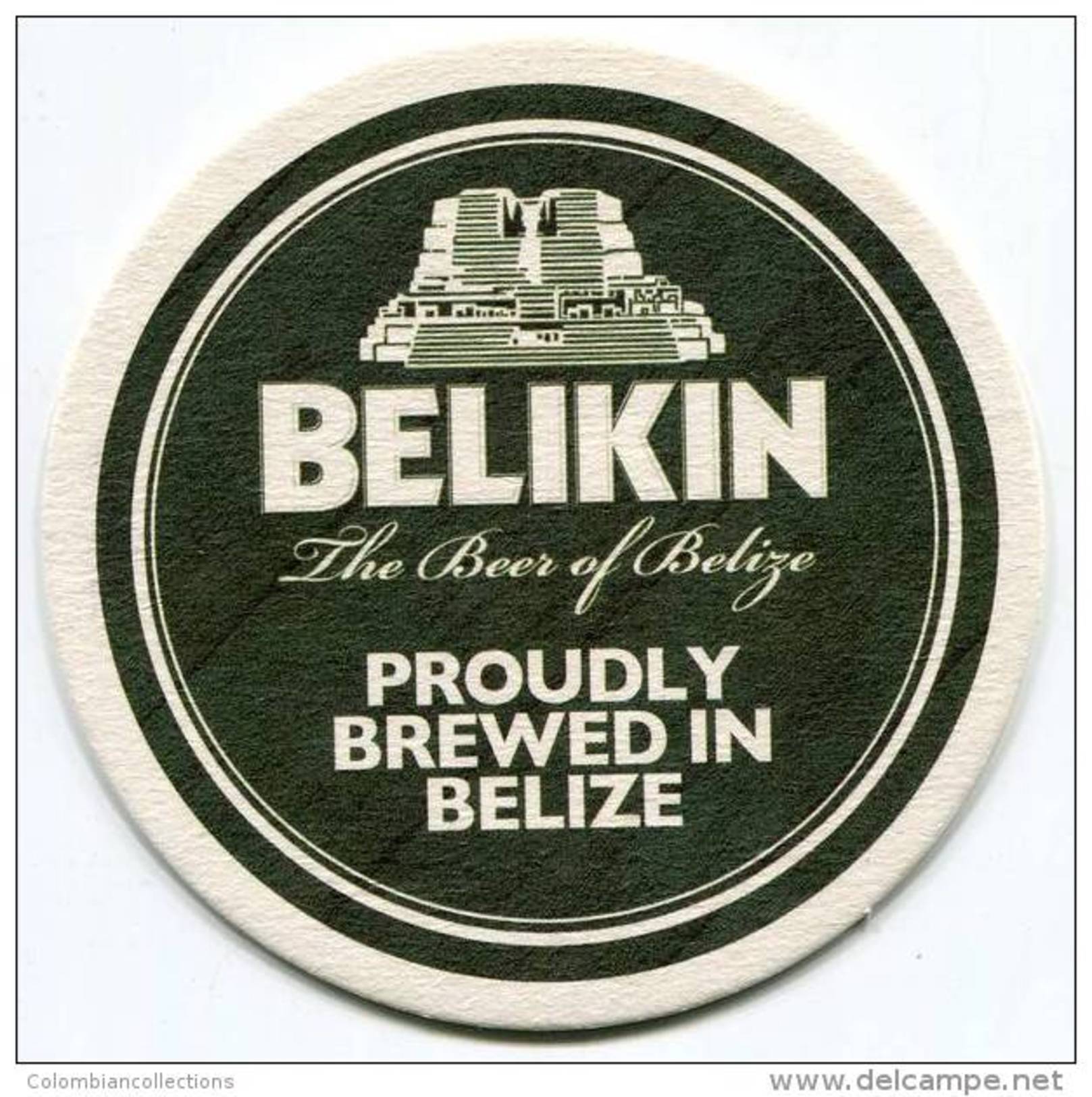 Lote Bz1, Belize, Posavaso, Coaster, Belikin, Proudly - Portavasos