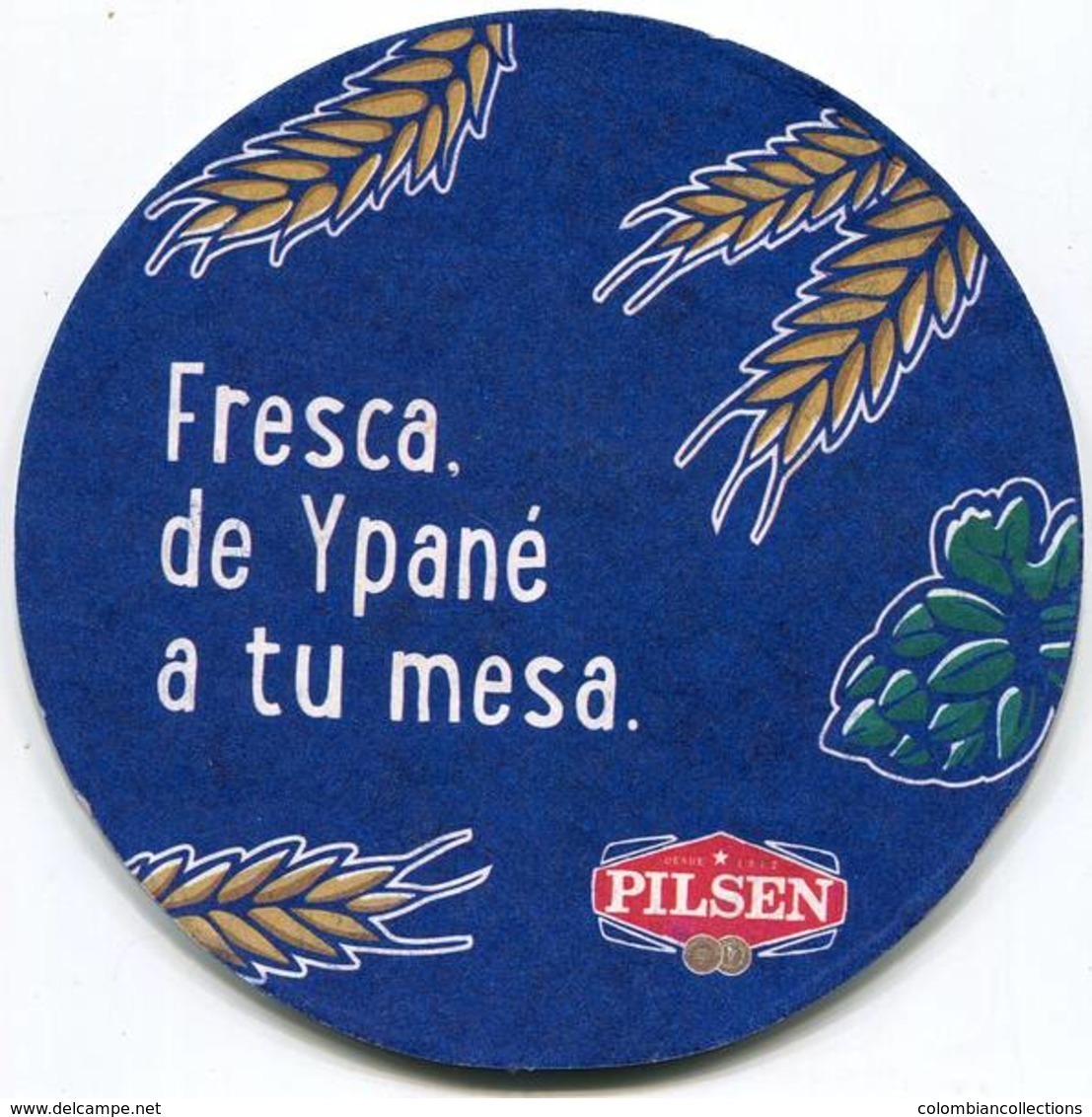 Lote Pa3, Paraguay, Posavaso, Coaster, Pilsen, Fresca - Portavasos