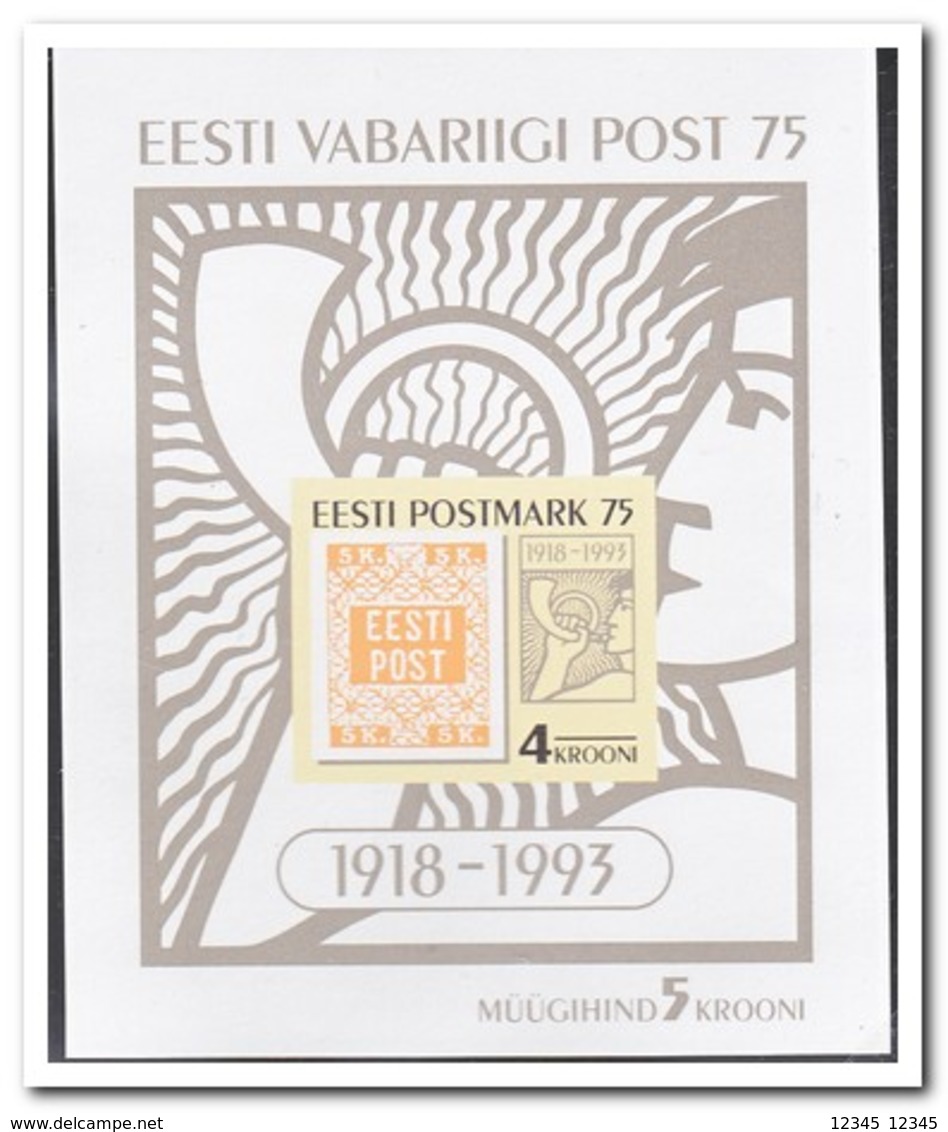 Estland 1993, Postfris MNH, Stamp On Stanp - Estland