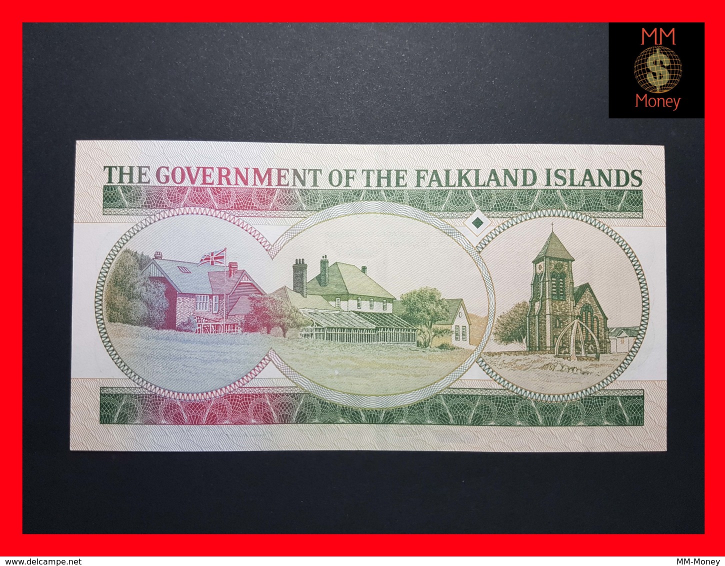 FALKLAND 10 £  1.9.1986  P. 14  UNC - Islas Malvinas