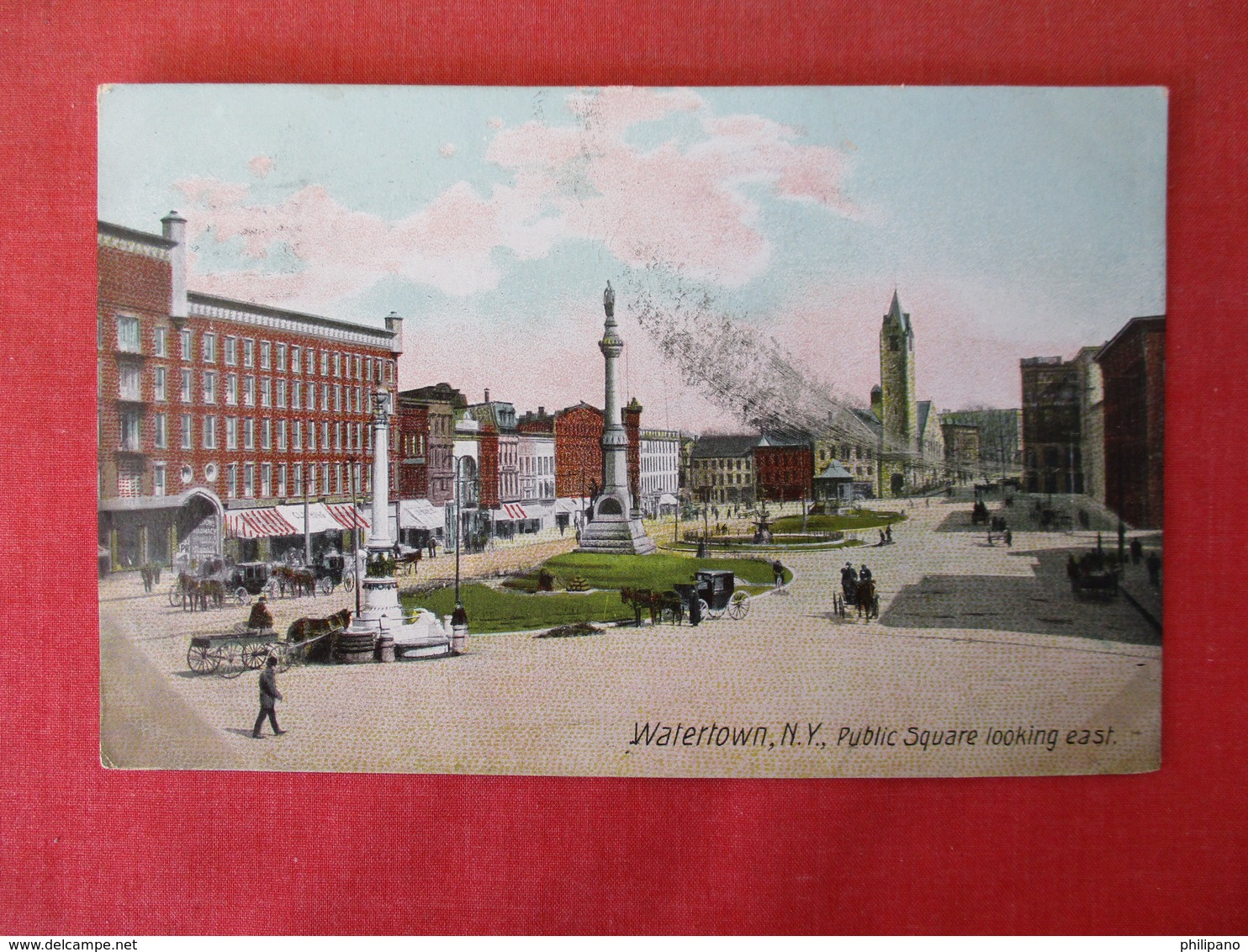 Public Square Watertown  New York --   Ref 3166 - Other & Unclassified