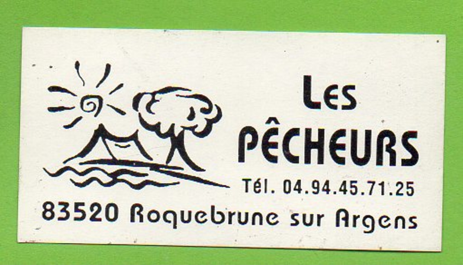 CAMPING LES PECHEURS 83520 ROQUEBRUNE SUR ARGENS ► AUTOCOLLANT 880 ► - Autocollants