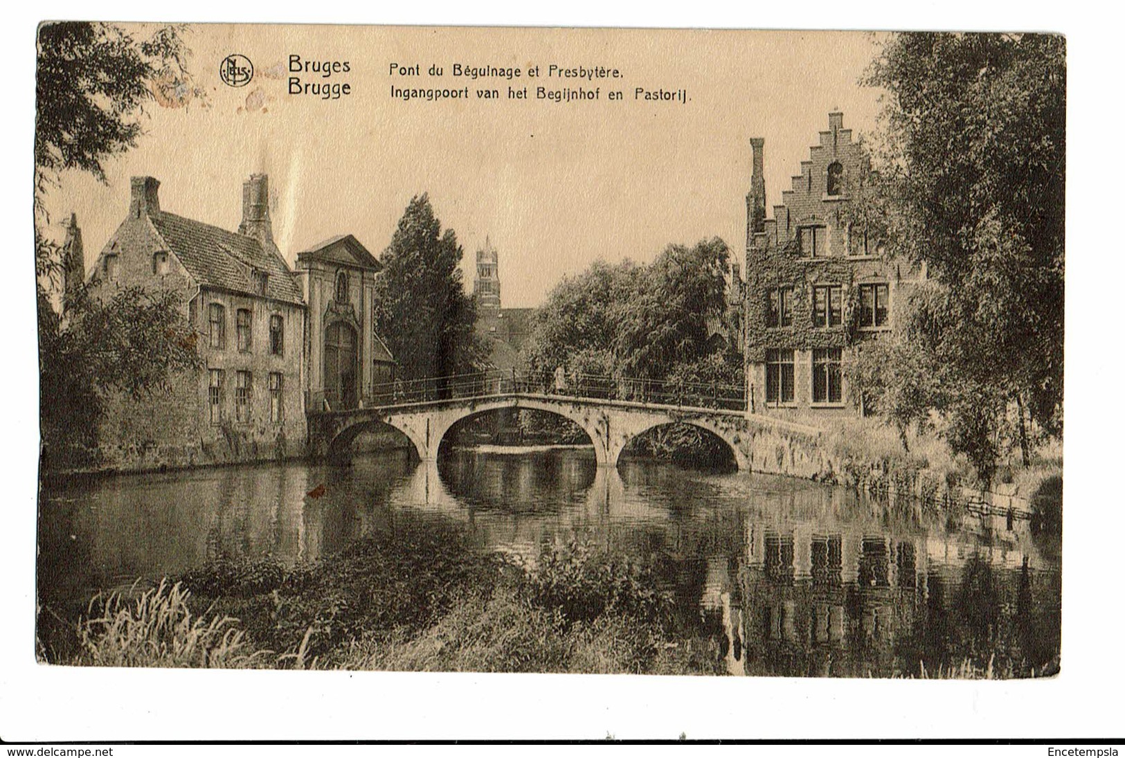 CPA - Carte Postale - Belgique- Brugge Pont Du Béguinage  VM616 - Brugge