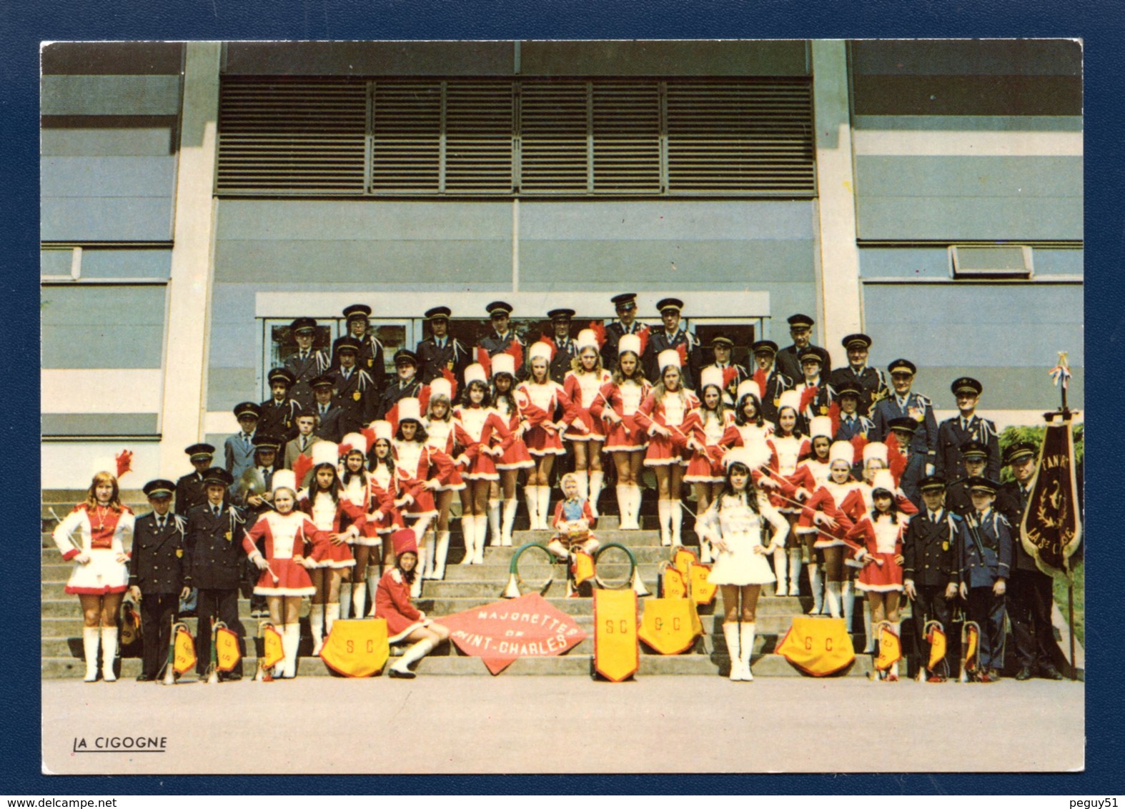 54. Haucourt - Saint Charles. Fanfare Et Majorettes De Saint Charles. - Autres & Non Classés