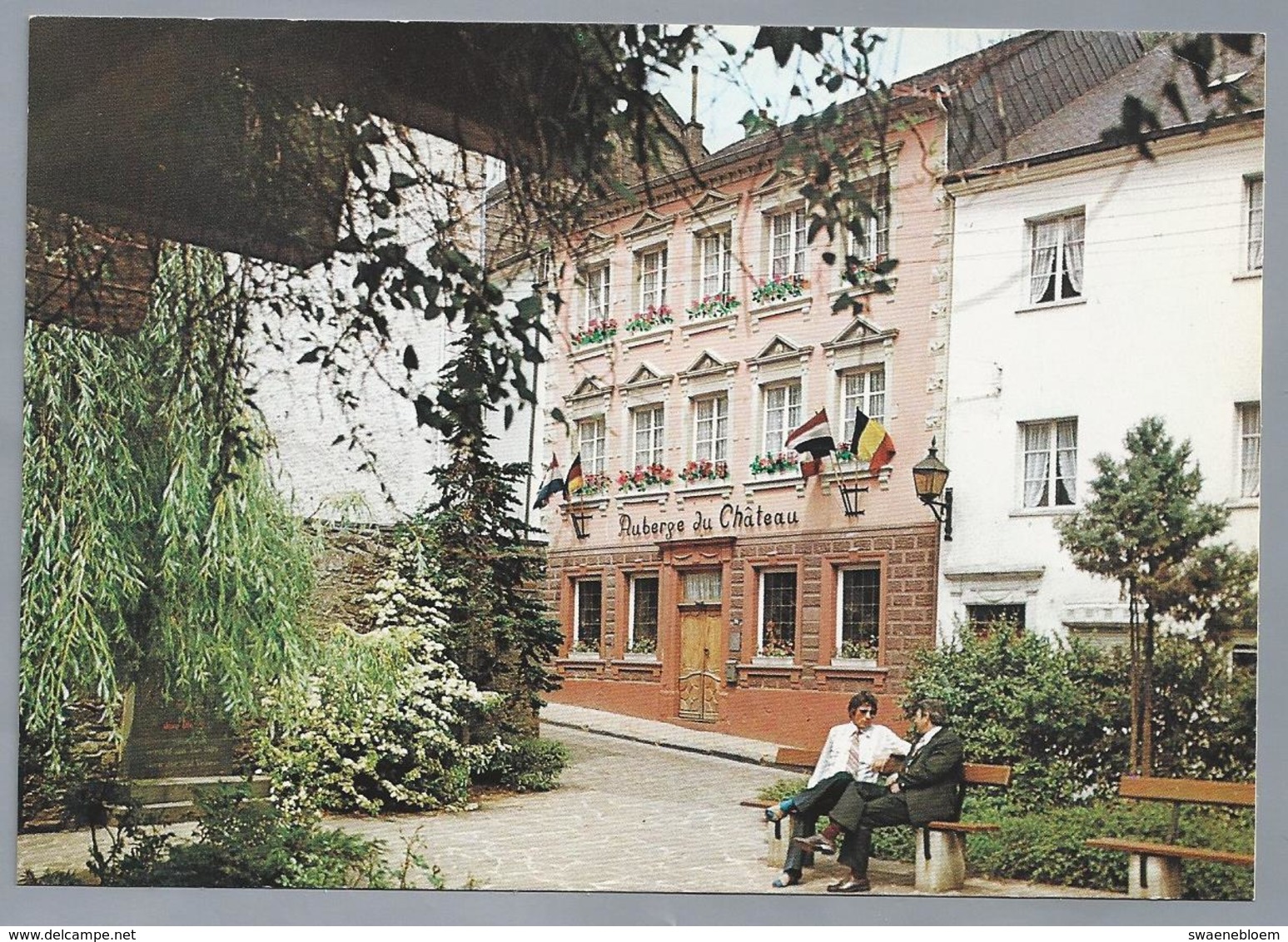 LU.- VIANDEN. GRAND DUCHÈ LUXEMBOURG. AUBERGE DU CHATEAU. Pr. Nelissen-Beckers Jean. - Hotel's & Restaurants