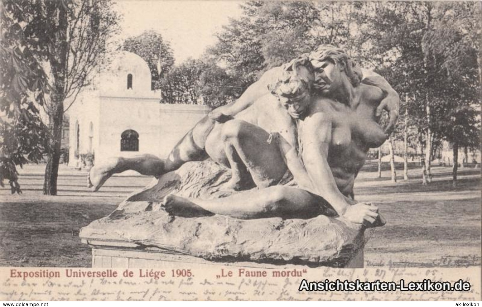 Lüttich Luik Lîdje "Le Faune Mordu" - Exposition Universelle De Liege 1905 1905 - Sonstige & Ohne Zuordnung