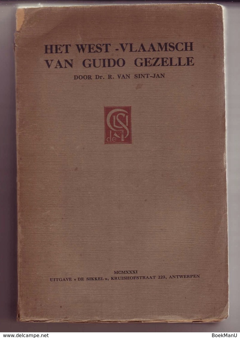 R. Van Sint-Jan, Het West-Vlaamsch Van Guido Gezelle - Poetry