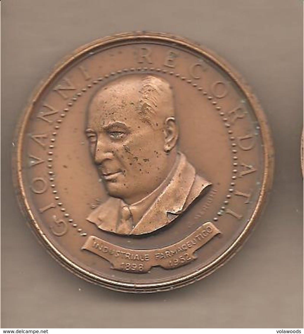 Italia - Medaglia In Bronzo: XXXIII Convegno Numismatico Reggio Emilia - Laboratorio Farmacologico Reggiano - 1998 - Altri & Non Classificati