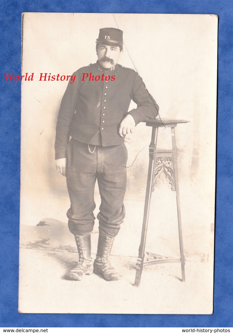 CPA Photo - FONTENAY Sous BOIS - Portrait Du Poilu Philippe Pouillet , 13e Régiment Infanterie Territorial - Hector Fady - Guerre 1914-18