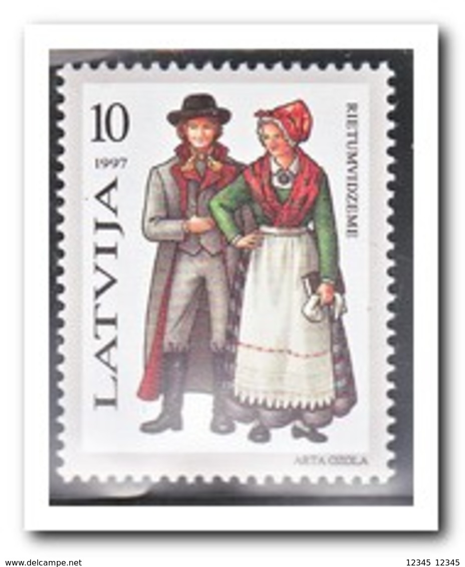 Letland 1997, Postfris MNH, Costums - Lettonie