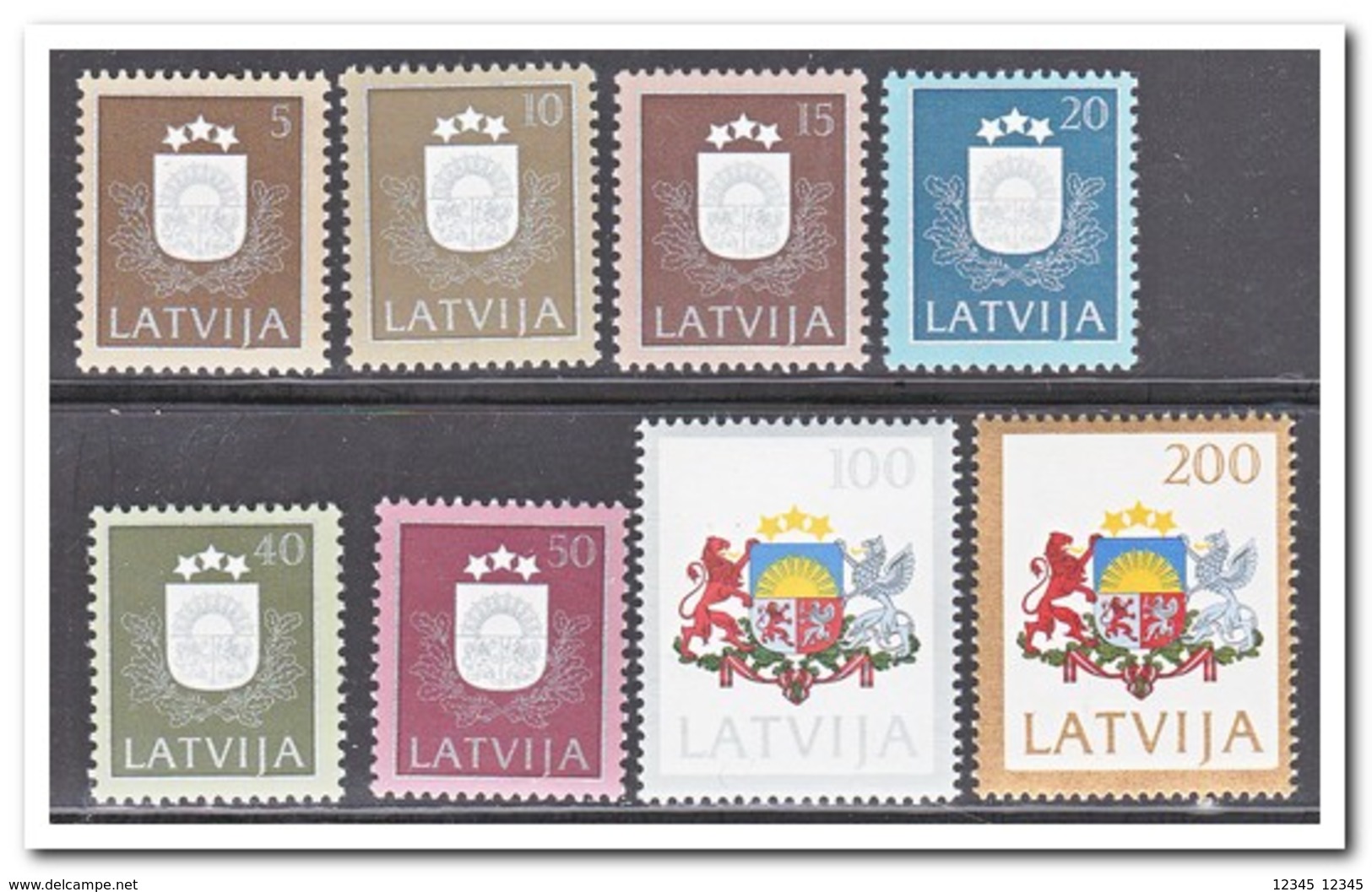 Letland 1991, Postfris MNH, State Coat Of Arms - Letland