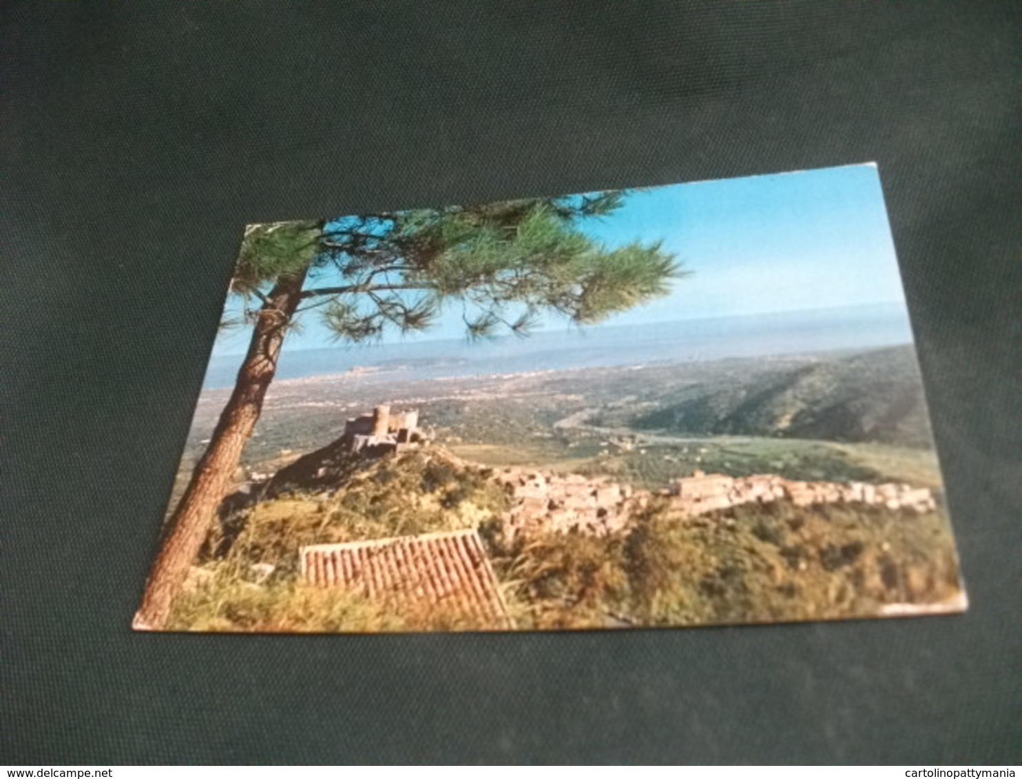 CASTELLO CASTLE CHATEAU SCHLOSS  S. LUCIA DEL MELA PANORAMA AEREO - Castelli