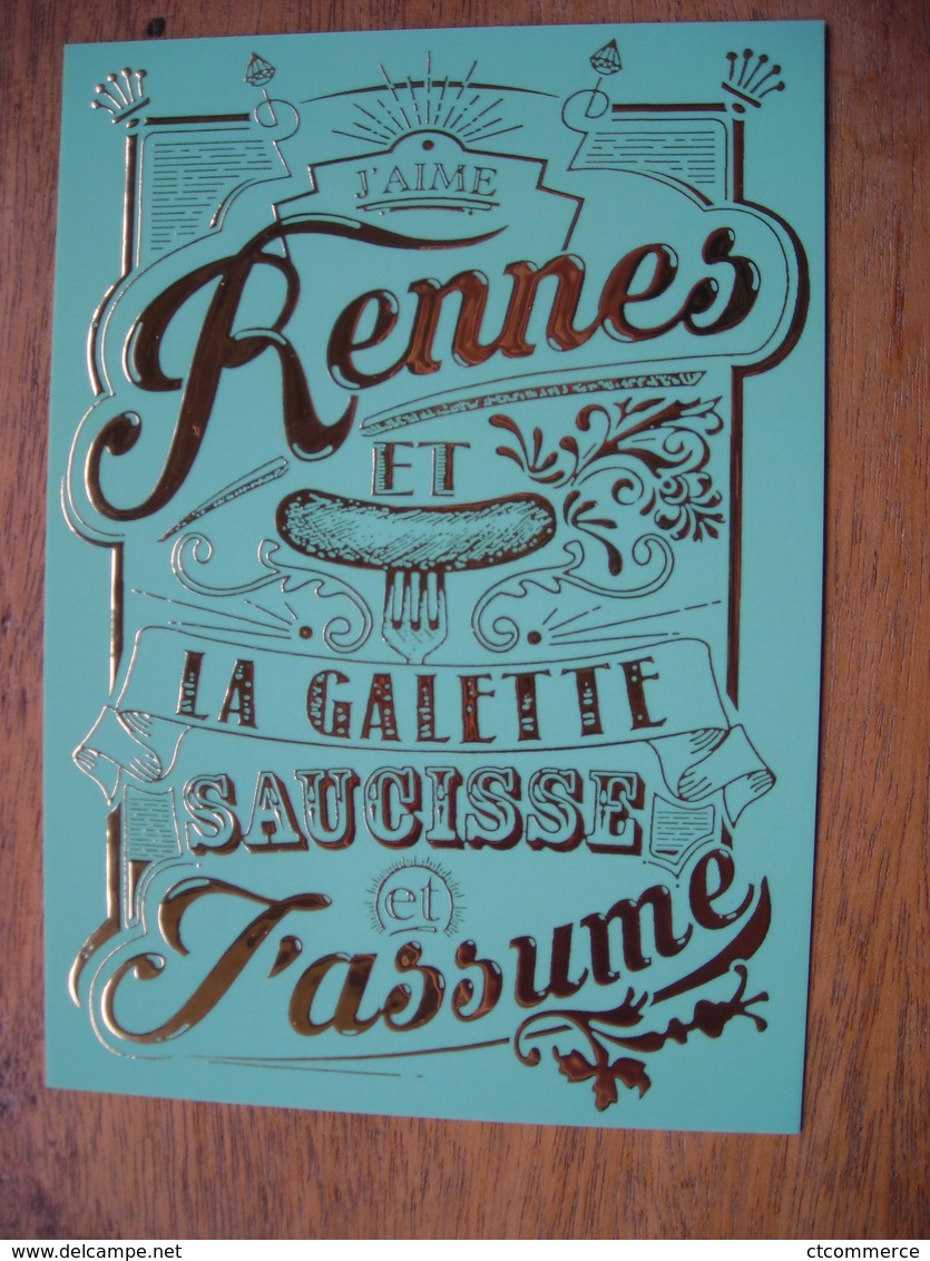 Rennes Et La Galette Saucisse J'assume - Rennes