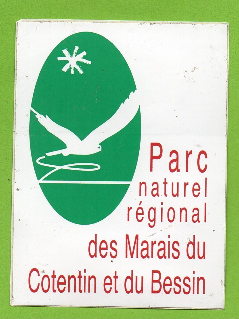 PARC NATUREL REGIONAL DES MARAIS DU COTENTIN ET DU BESSIN ► AUTOCOLLANT 900 ► - Autocollants