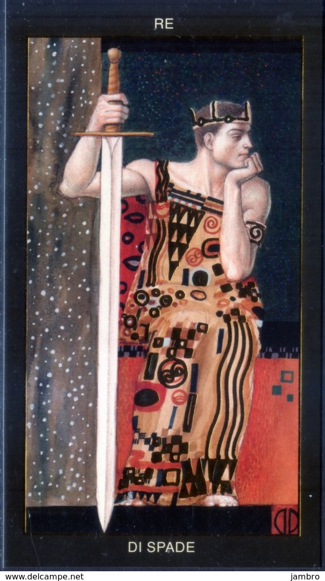 Lo Scarabeo TAROCCHI DORATI DI KLIMT/ KLIMT'S GOLDEN TAROT DECK . 79 Carte/cards - Altri & Non Classificati