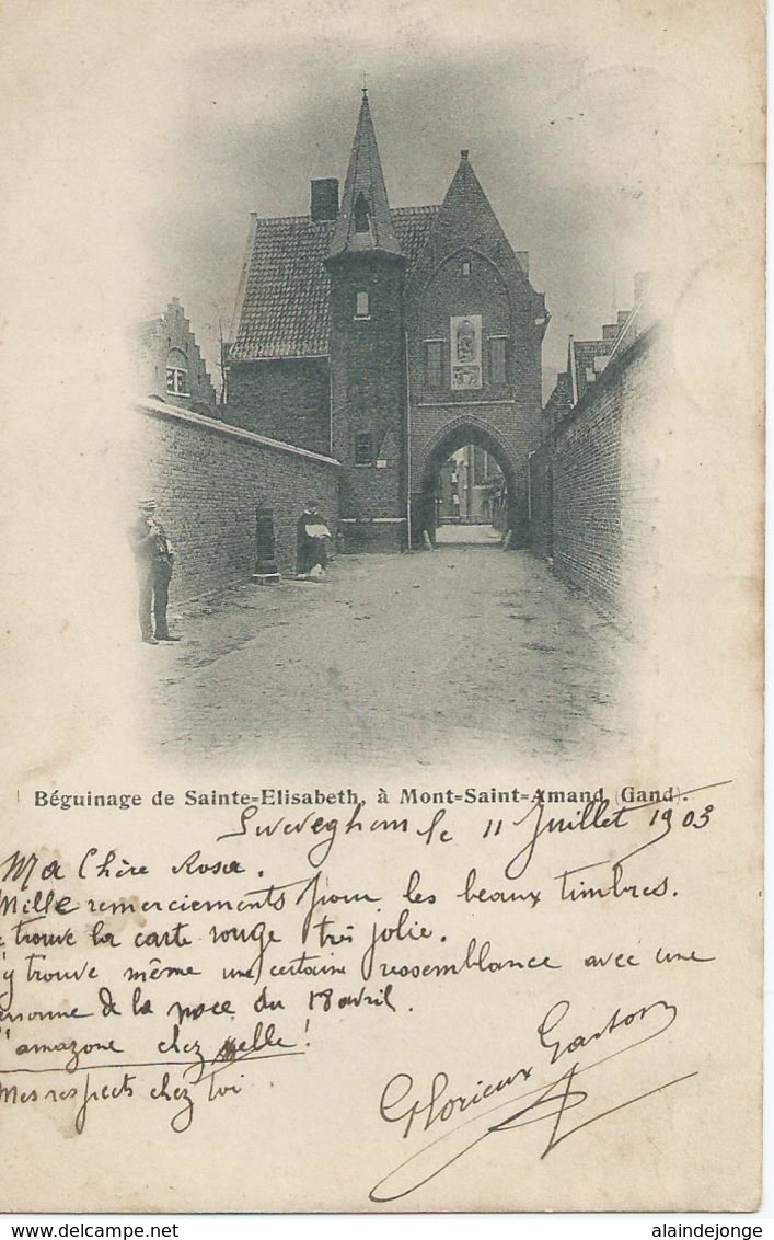 Gent - Gand - Béguinage De Sainte-Elisabeth à Mont-Saint-Amand - 1903 - Gent