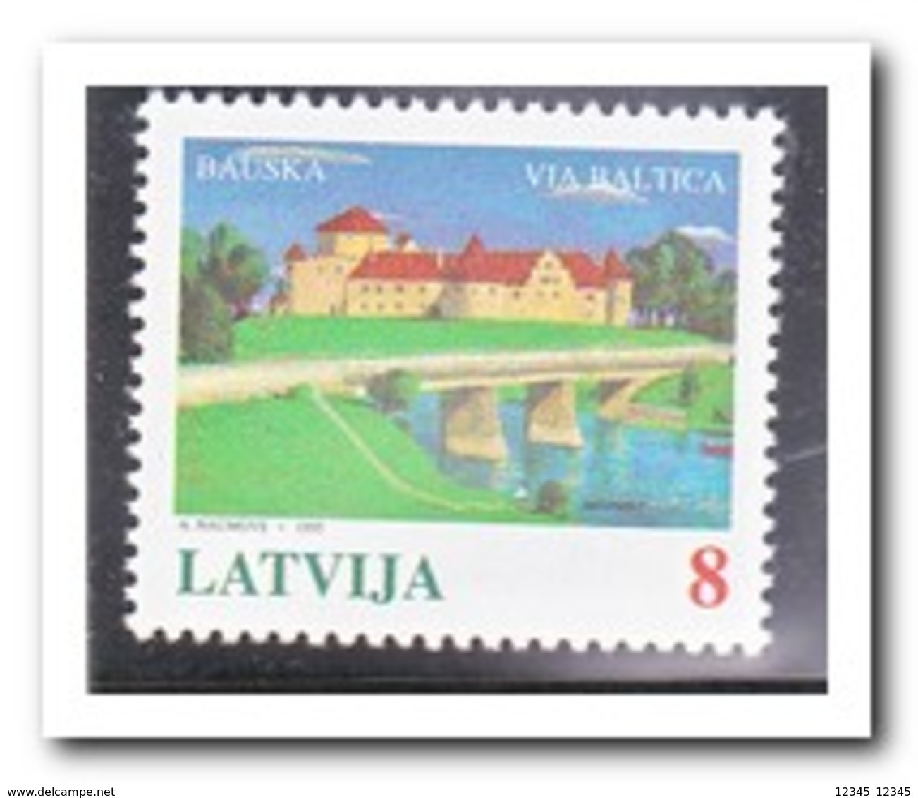 Letland 1995, Postfris MNH, Via Baltica - Letland