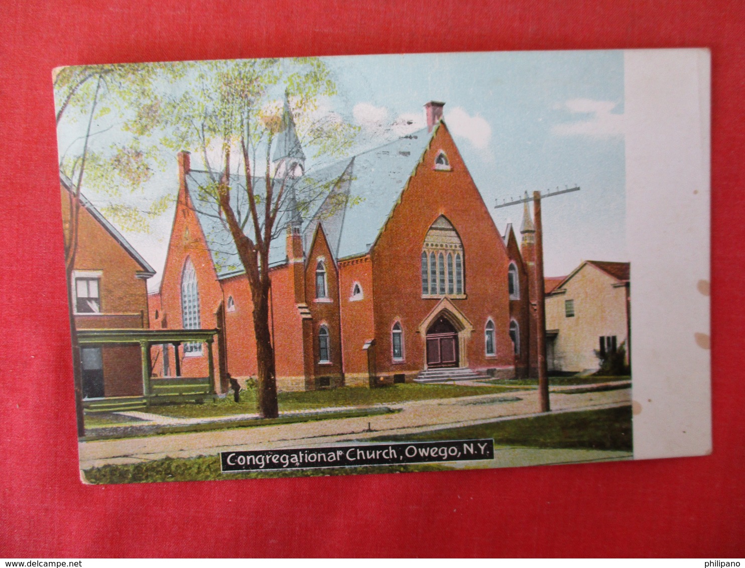 Congregational Church     Owego  - New York      Ref 3166 - Other & Unclassified