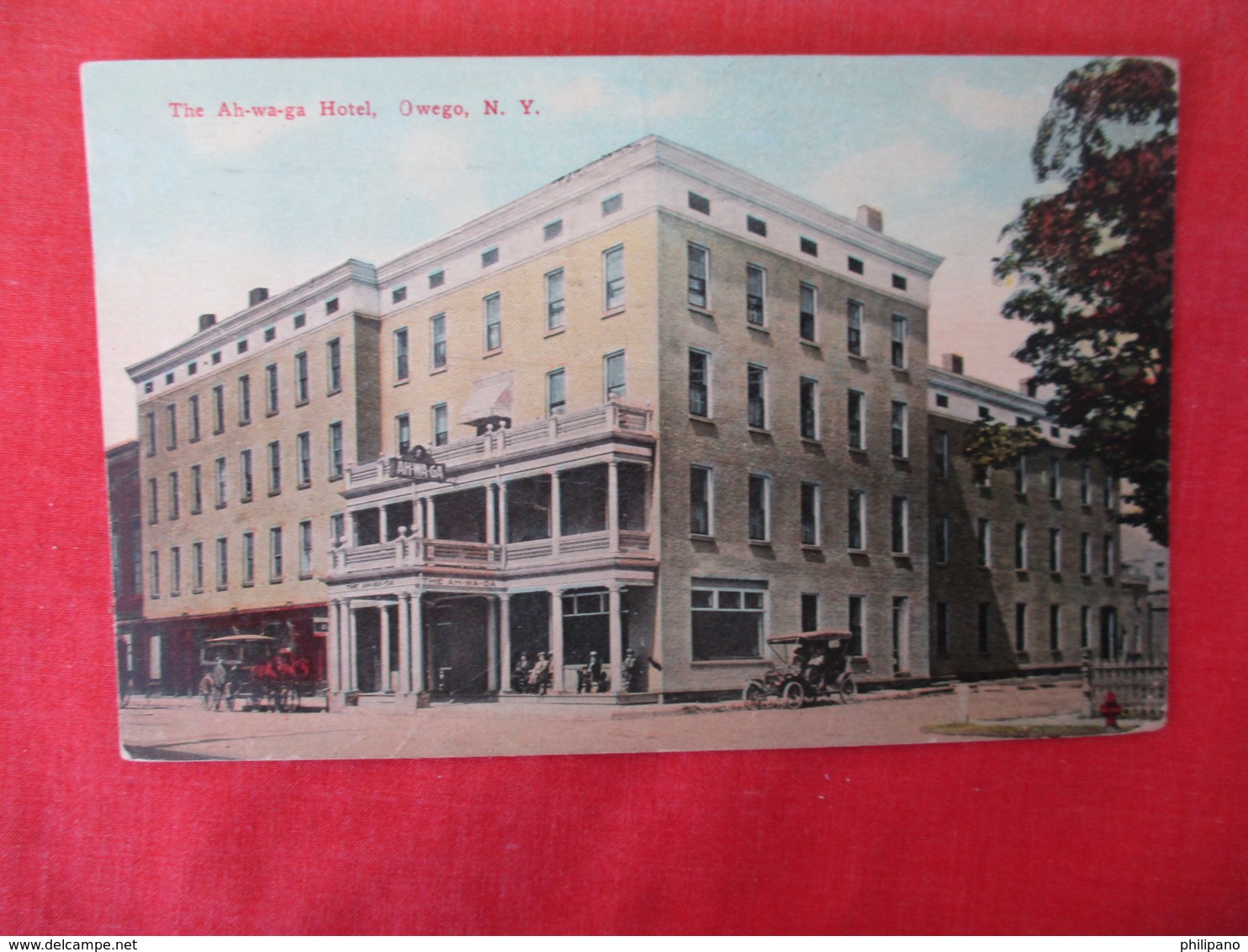 The Ah-wa-ga Hotel      Owego  - New York      Ref 3166 - Other & Unclassified