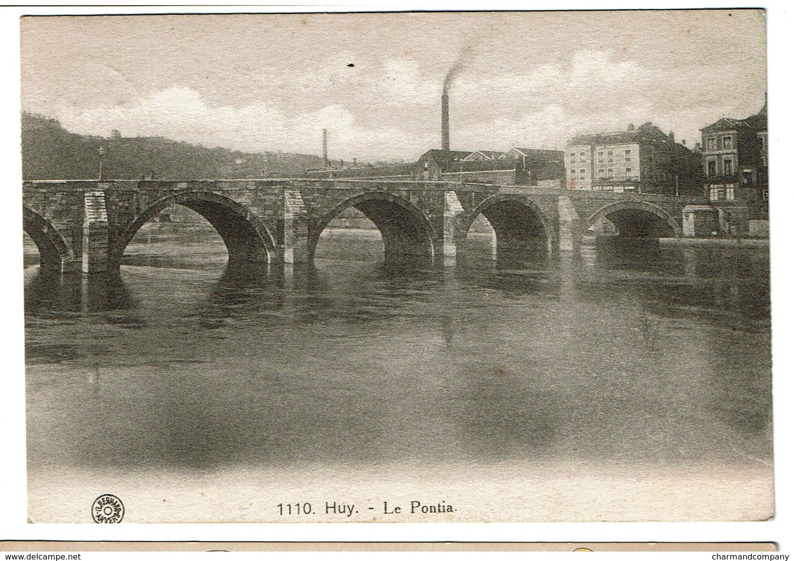 Huy - Le Pontia - 1920 - Edit. G. Hermans N° 1110  - 2 Scans - Hoei