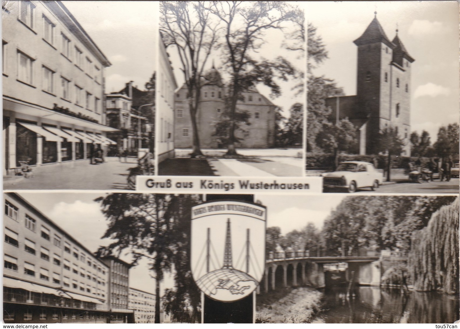 KÖNIGS WUSTERHAUSEN - BRANDENBURG - DEUTSCHLAND - MEHRBILDERANSICHTKARTE. - Koenigs-Wusterhausen