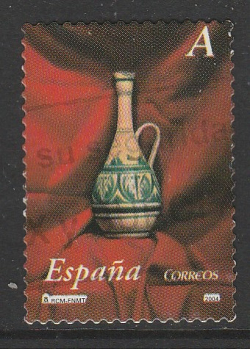 Spain 2004 Ceramics By Antonio Miguel González - Self-Adhesive A Multicoloured  SW 3987 O Used - Used Stamps