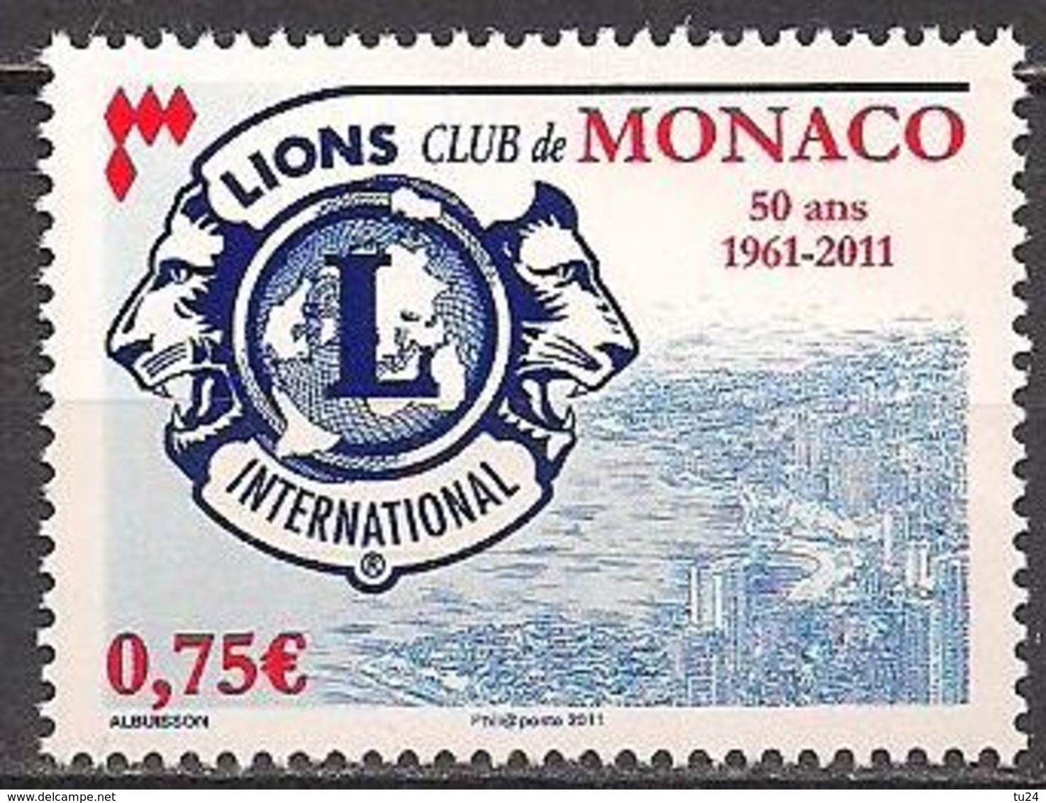 Monaco  (2011)  Mi.Nr.  3034  Postfrisch / ** / Mnh  (12ah30) - Unused Stamps