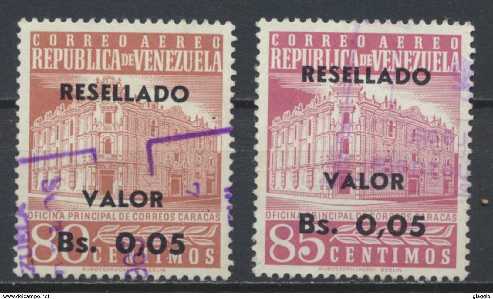 °°° VENEZUELA - Y&T N°816/17 PA - 1965 °°° - Venezuela