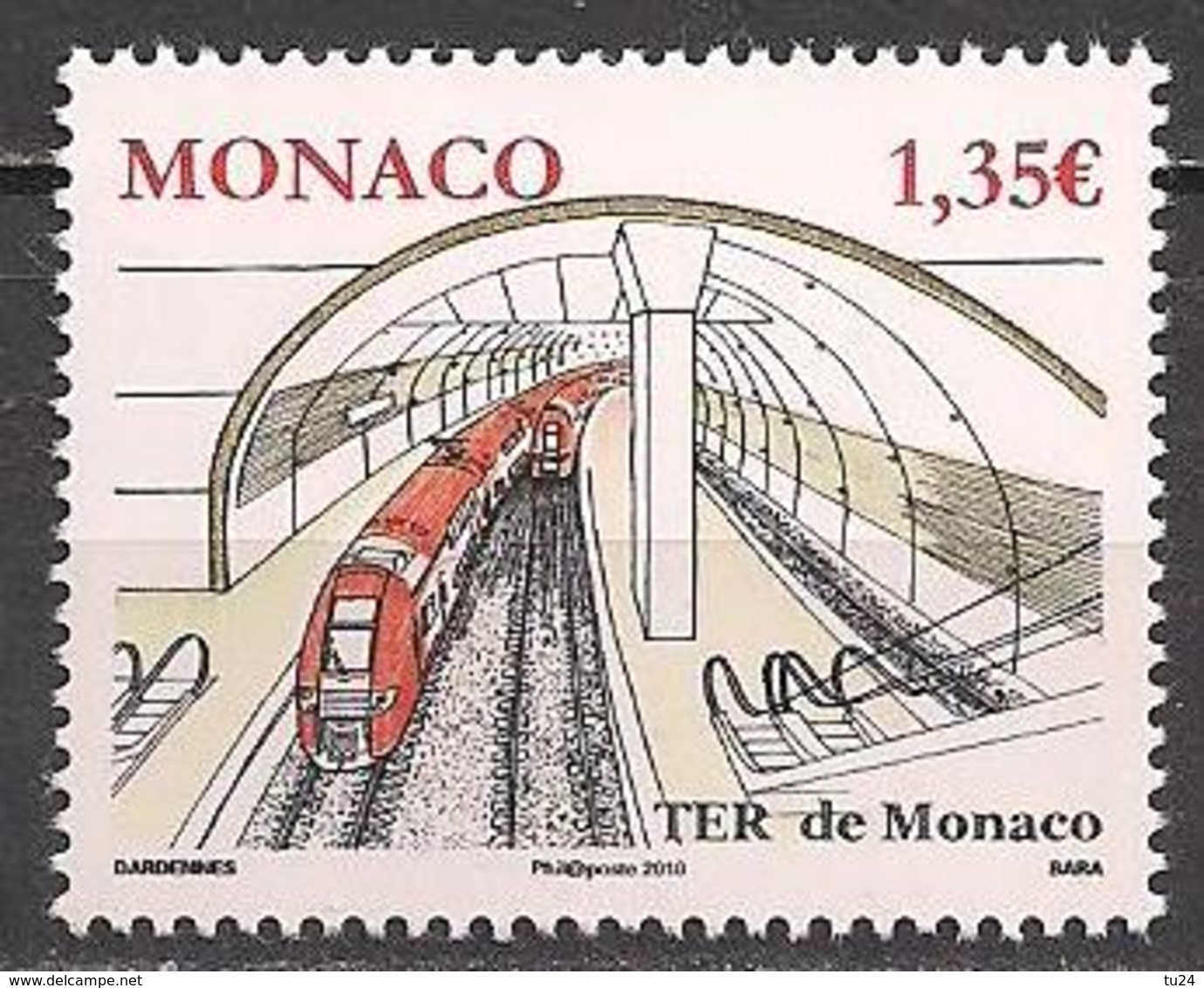 Monaco  (2010)  Mi.Nr.  3009  Postfrisch / ** / Mnh  (12ah33) - Ungebraucht