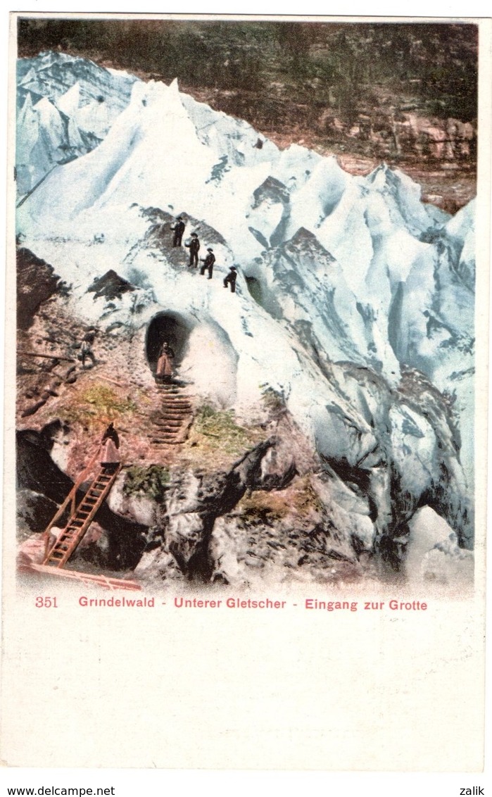 Grindelwald - Unterer Gletscher - Eingang Zur Grotte - Grindelwald