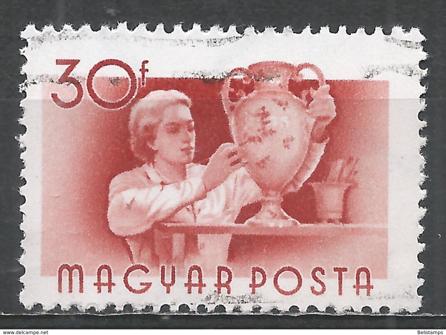 Hungary 1955. Scott #1120 (U) Woman Potter - Oblitérés