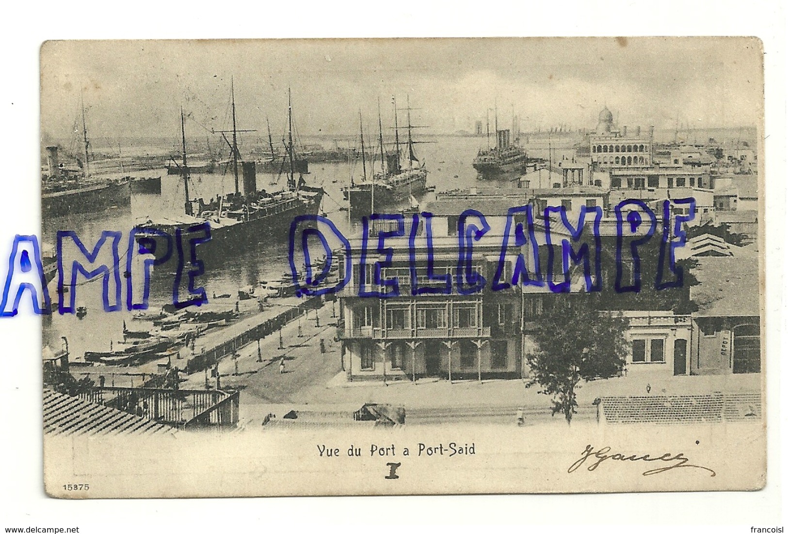 Egypte. Vue Du Port à Port Said. 1905 - Idfu