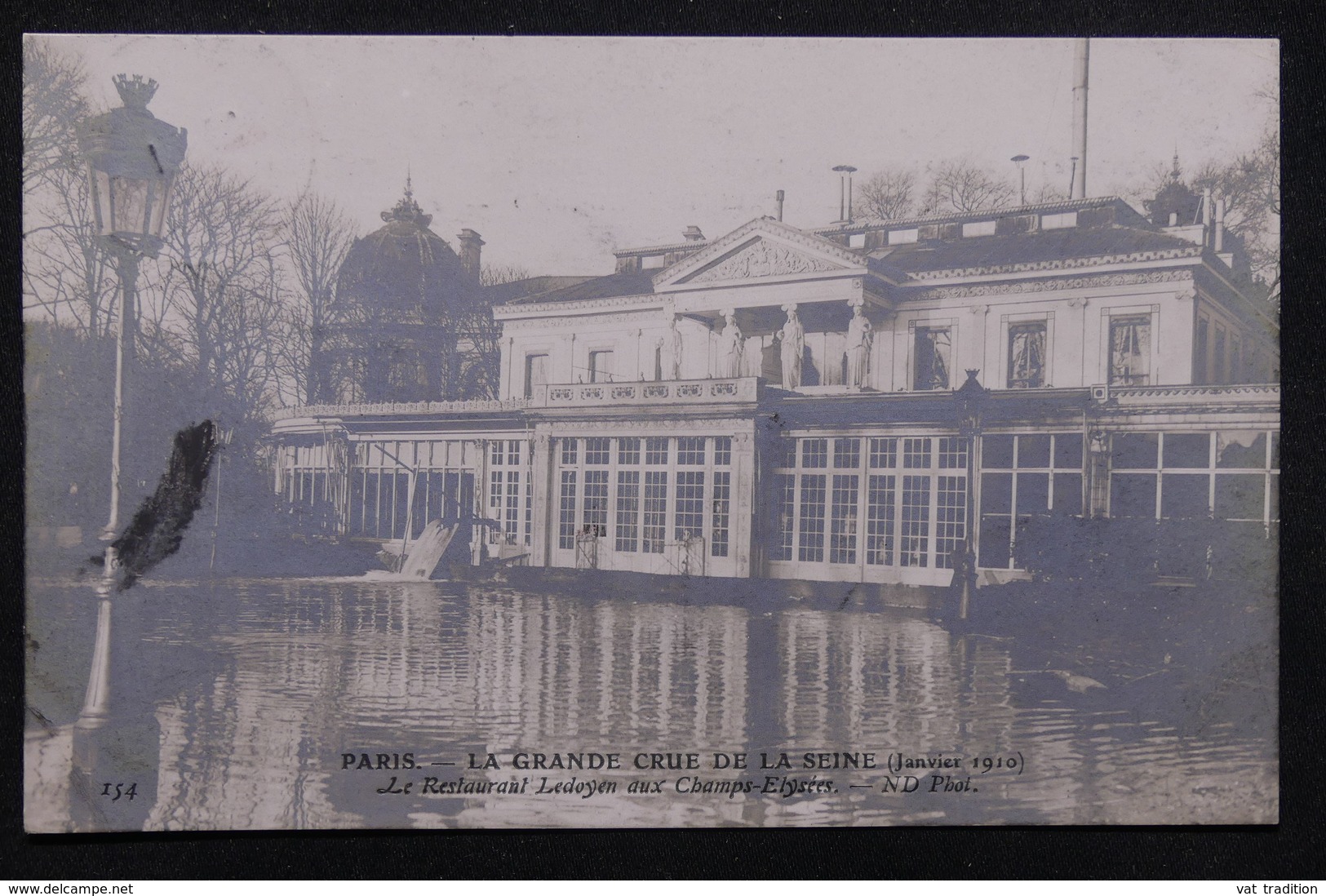 FRANCE - Oblitération  " Paris 96 Grand Hôtel " Sur Type Blanc Sur Carte Postale En 1910 - L 23184 - 1877-1920: Période Semi Moderne