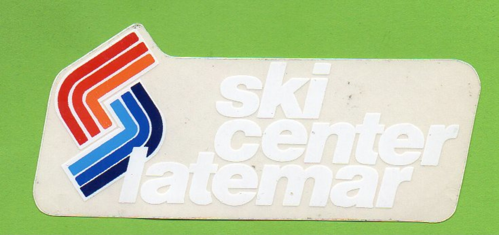 SKI CENTER LATEMAR ► AUTOCOLLANT  918 ► - Autocollants