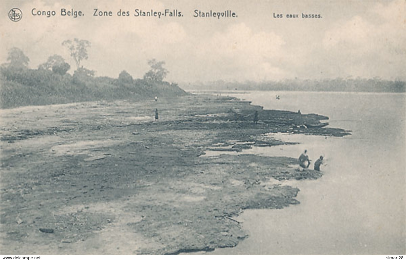 STANLEVILLE - CONGO BELGE - ZONE DES STANLEY-FALLS - STANLEVILLE - LES EAUX BASSES - Congo Belge