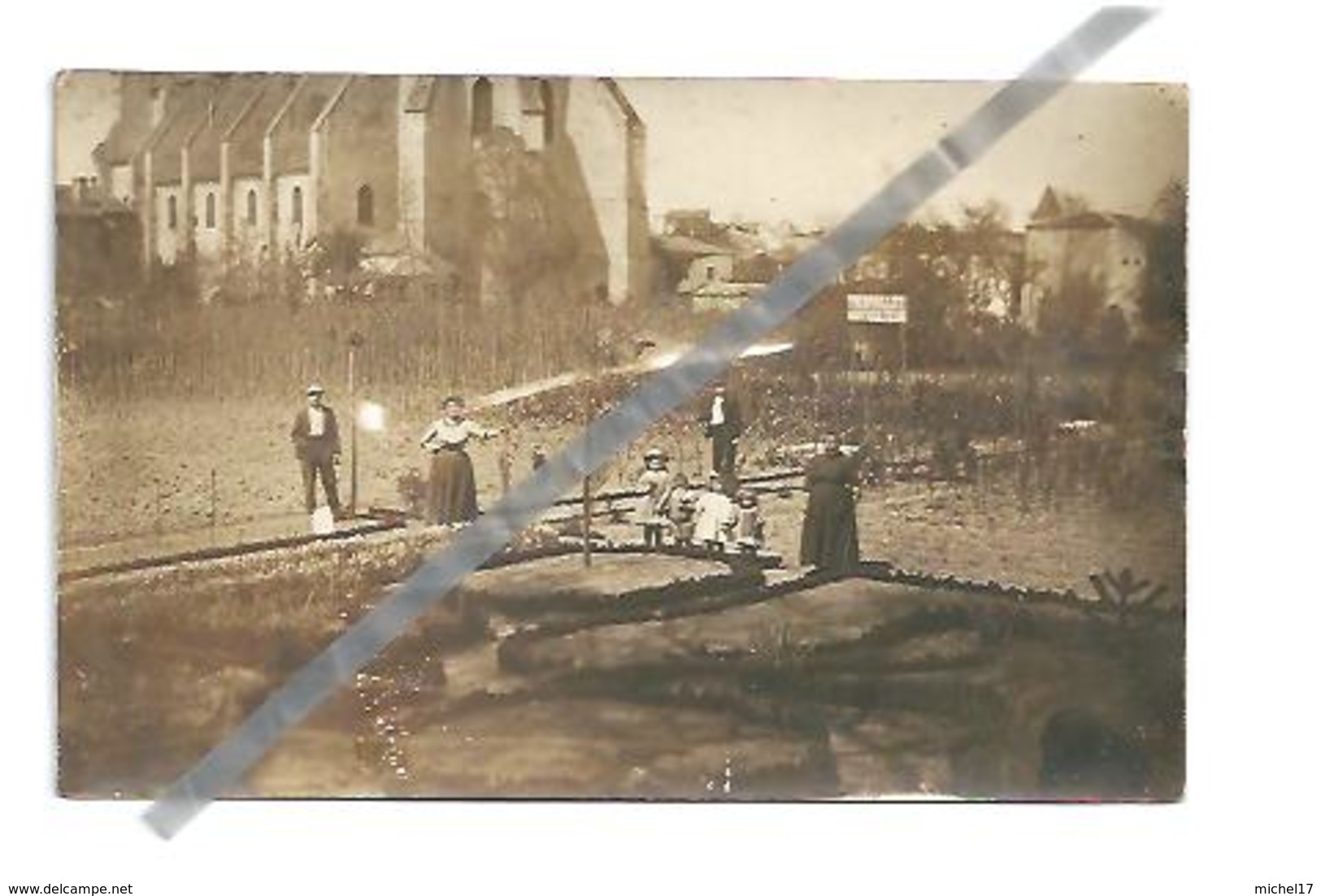 Très Rare, 2 Cartes Photo : Famille Trespaillet Pépinieriste, Fleuriste, Horticulteur - Casteljaloux