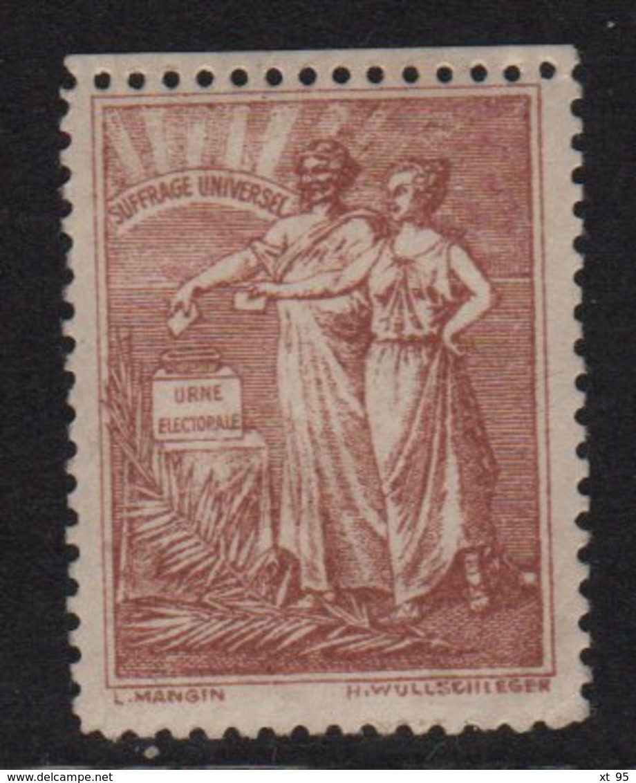 Vignette - Suffrage Universel - Other & Unclassified