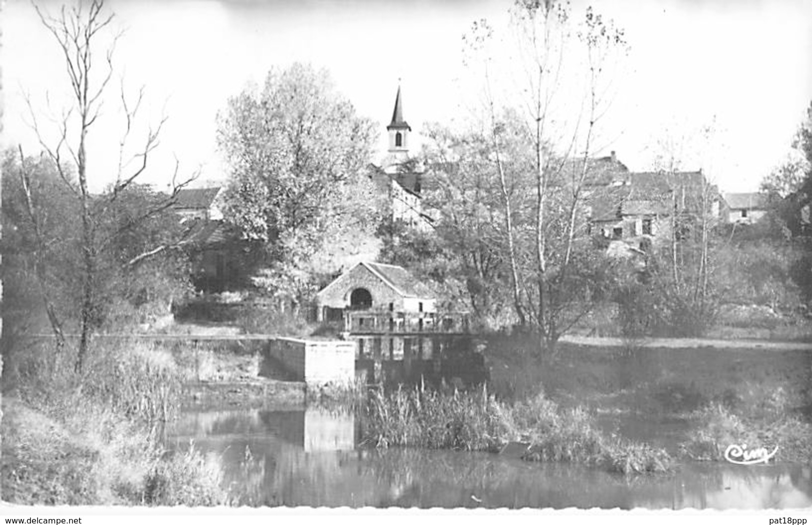 21 - MONTIGNY Su VINGEANNE : Les Bords De La Vingeanne - CPSM Dentelée Noir Blanc Format CPA - Côte D'Or - Autres & Non Classés