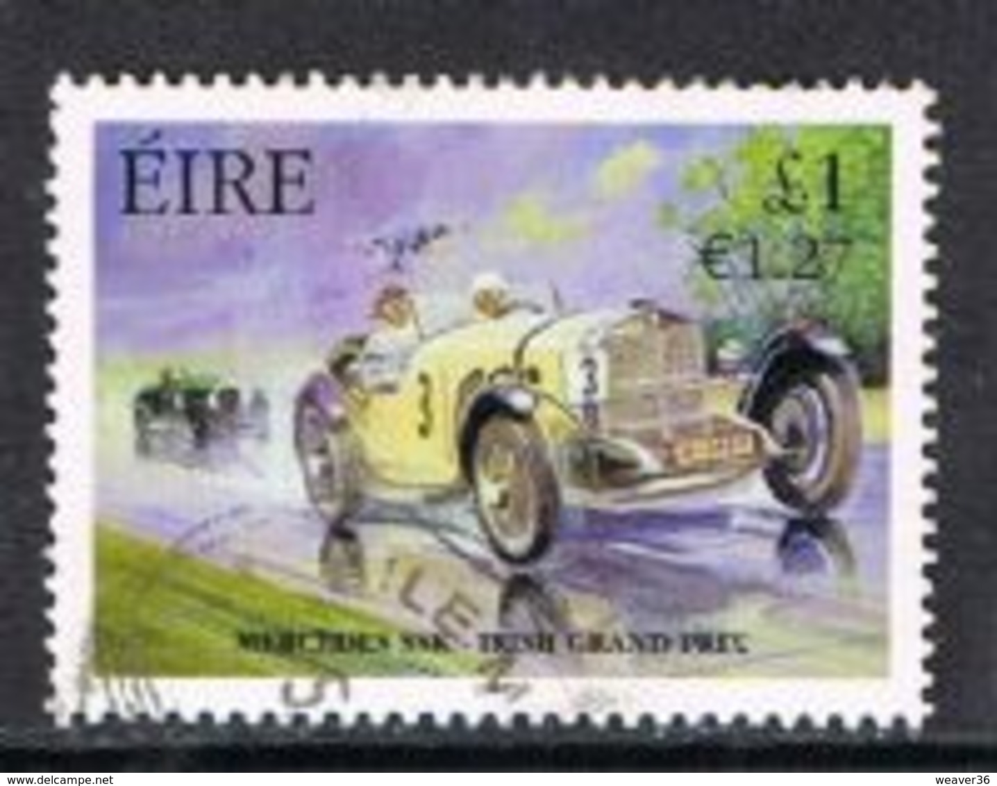 Ireland SG1409 2001 Irish Motorsport £1 Good/fine Used [15/14514/4D] - Used Stamps