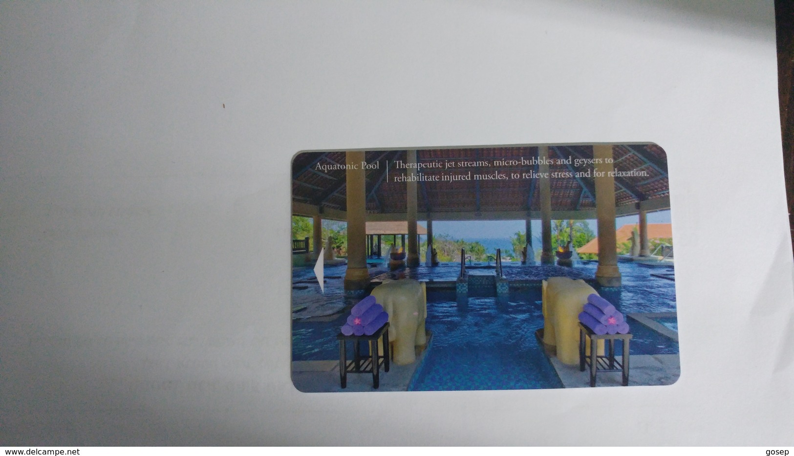 Indonesia-hotey Key-(549)-ayana Resort And Spa Bali-hotal-(looking Out Side)-used+1card Prepiad Free - Hotelkarten